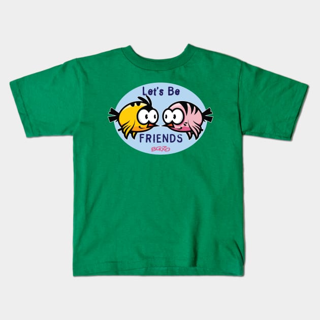 Friends-2 Kids T-Shirt by BonzoTee